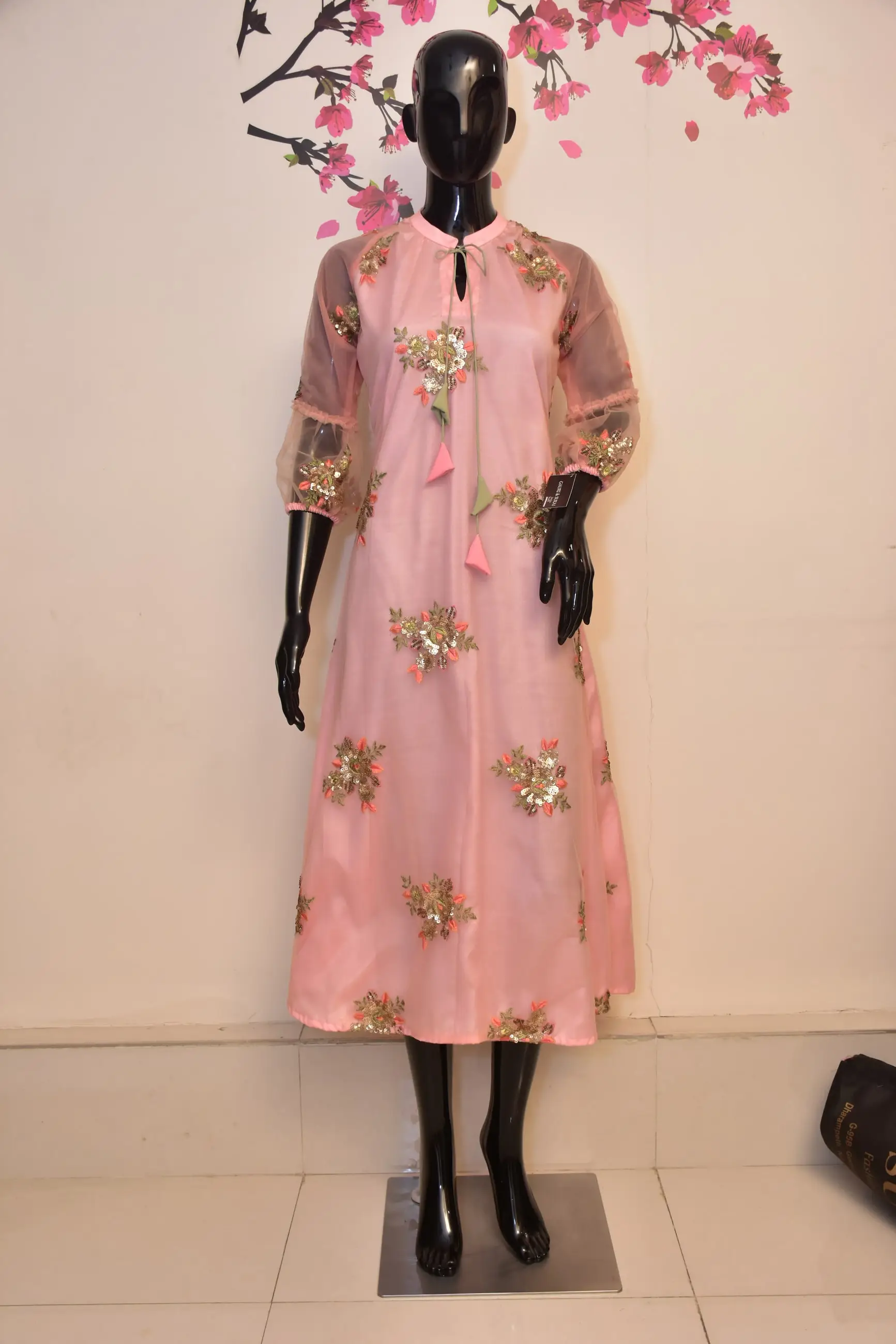 Blush Floral Kurta