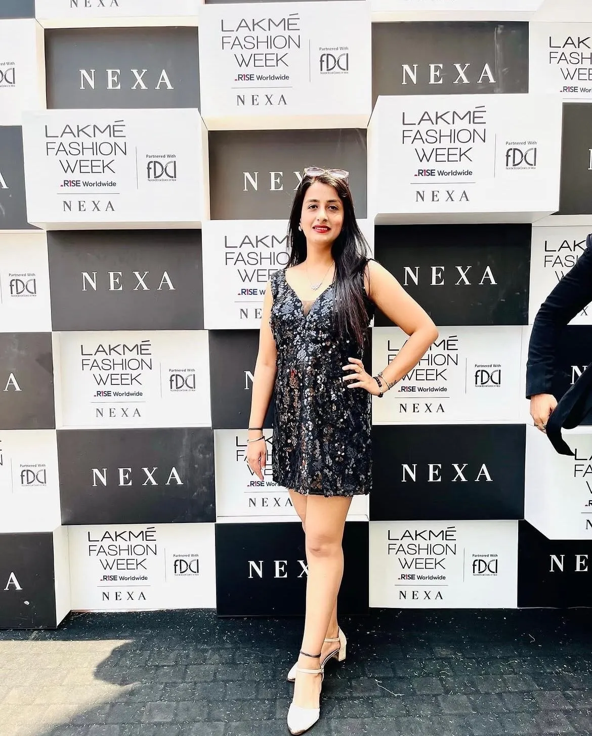 Gauri Sharma at Lakmé Fashion Week, Mumbai