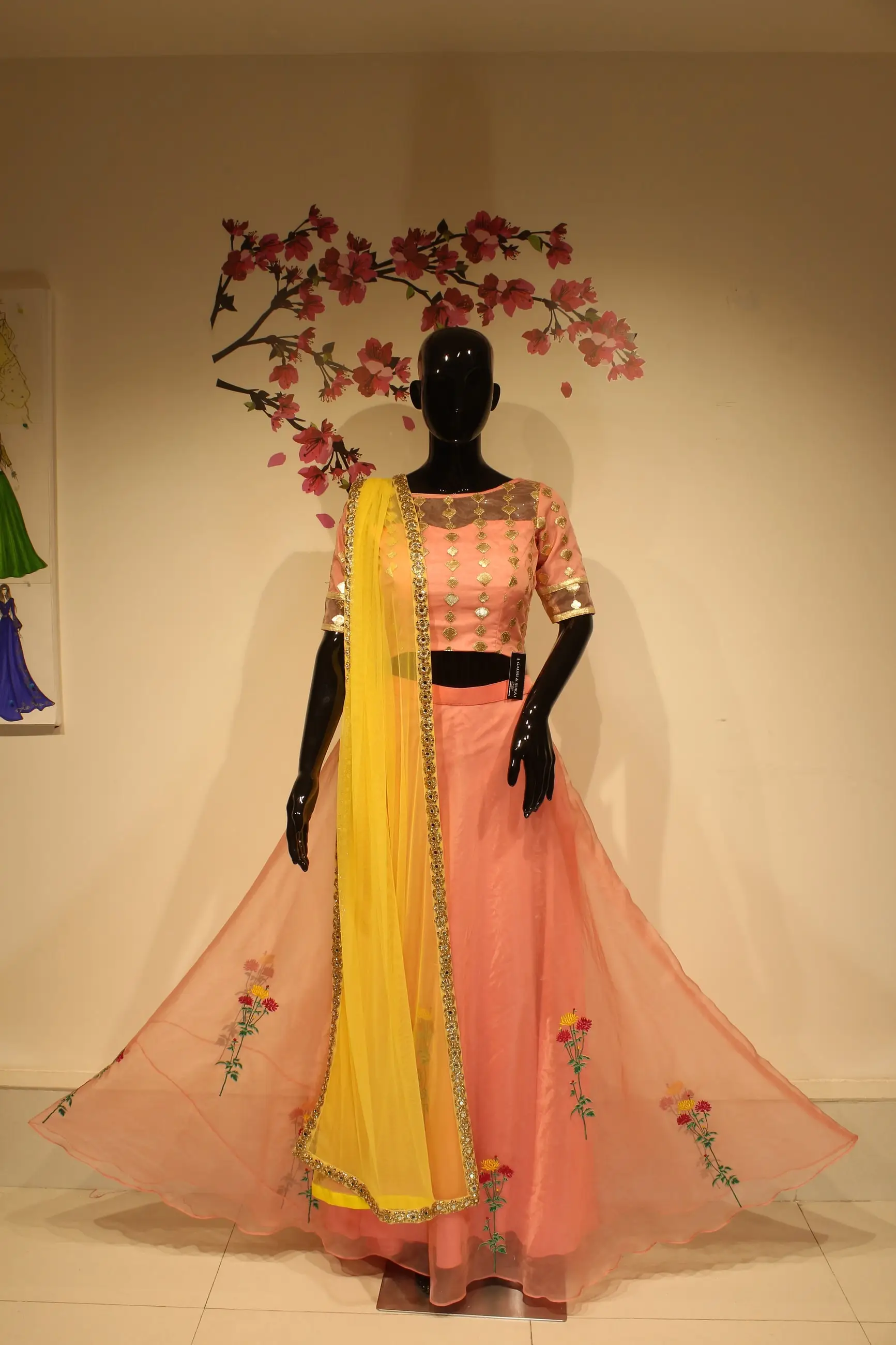 Marigold Lehenga
