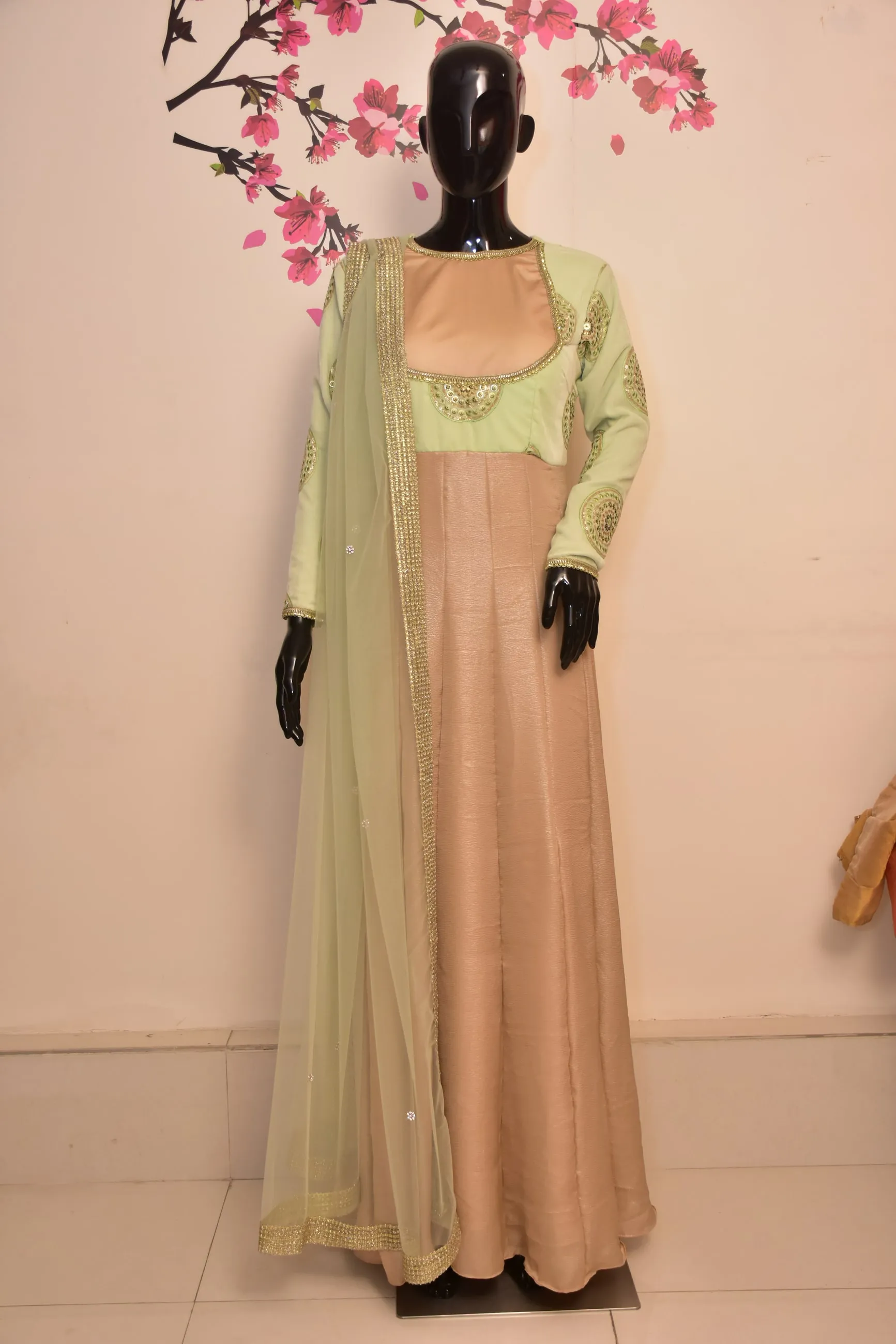 Sage & Rose Anarkali