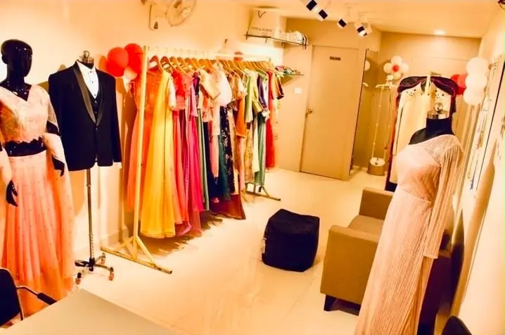 Inside the studio